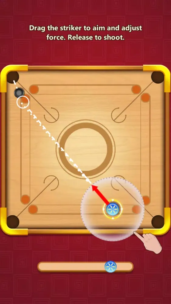 Carrom Master: Disc Pool Game应用截图