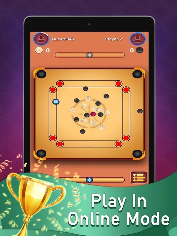Carrom Superstar Board Game iPad  Ekran Görüntüleri