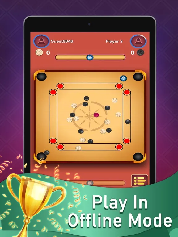 Carrom Superstar Board Game iPad  Ekran Görüntüleri