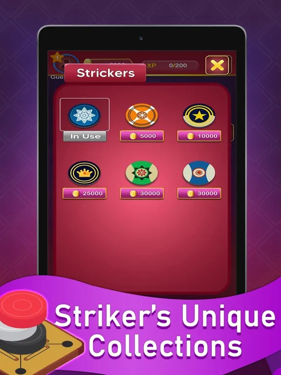 Carrom Superstar Board Game iPad  Ekran Görüntüleri