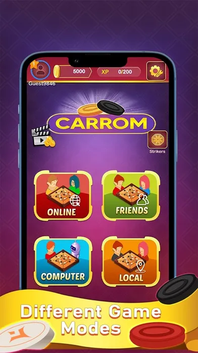 Carrom Superstar Board Game Ekran Görüntüleri