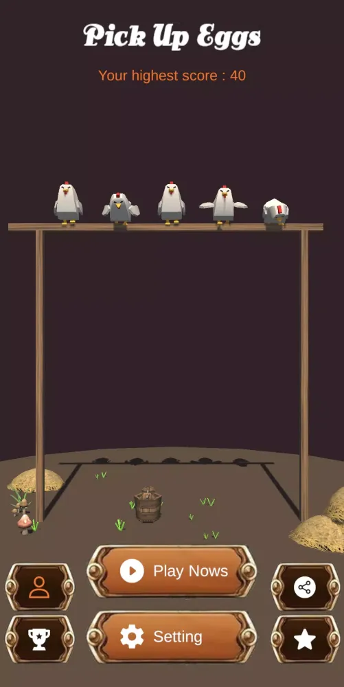 Pick up eggs 스크린샷