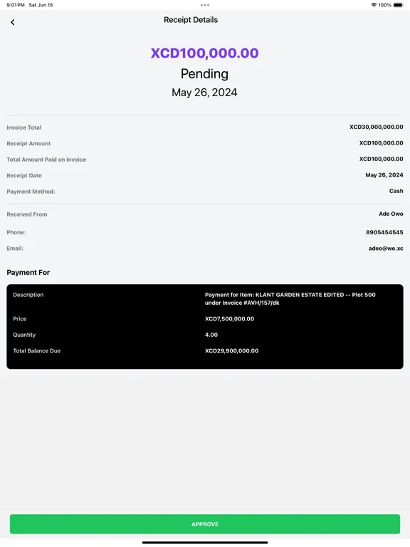 Capturas de pantalla de CARROTSUITE APPROVALS iPad 