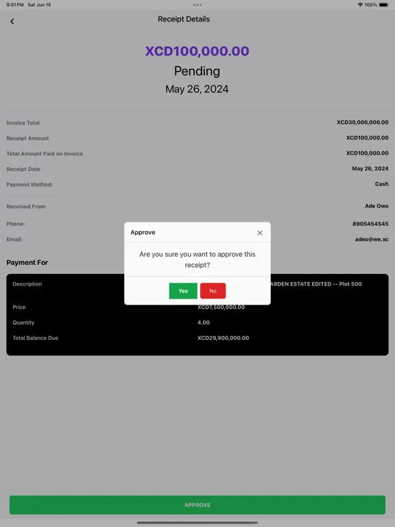 Capturas de pantalla de CARROTSUITE APPROVALS iPad 