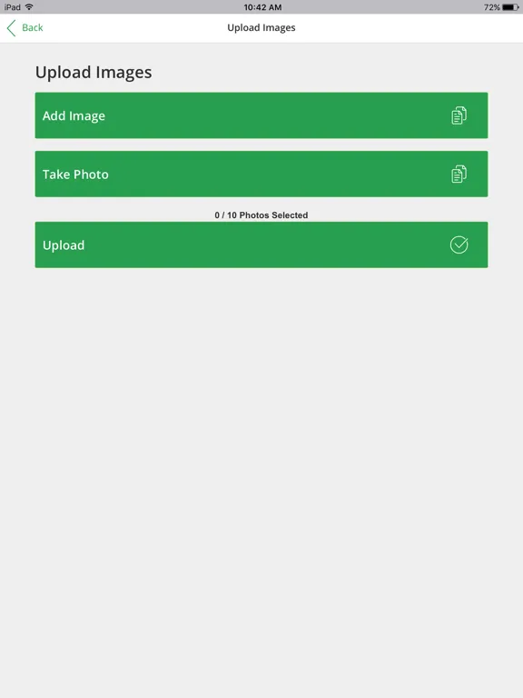 Screenshot di CMS Pro iPad 