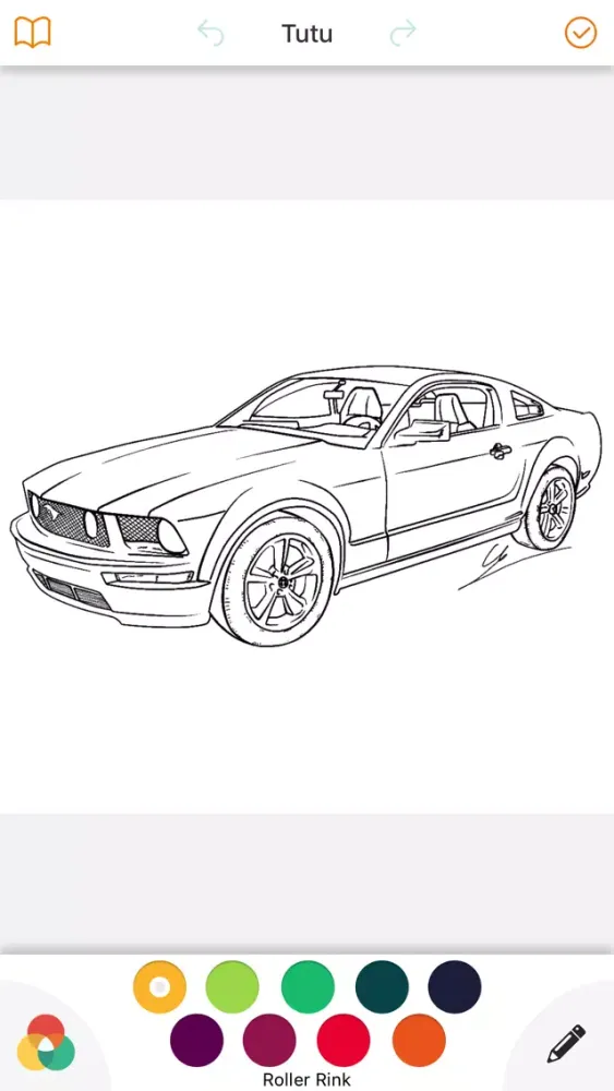 Cars Coloring Book Game - Enjoy And Color Your Day应用截图