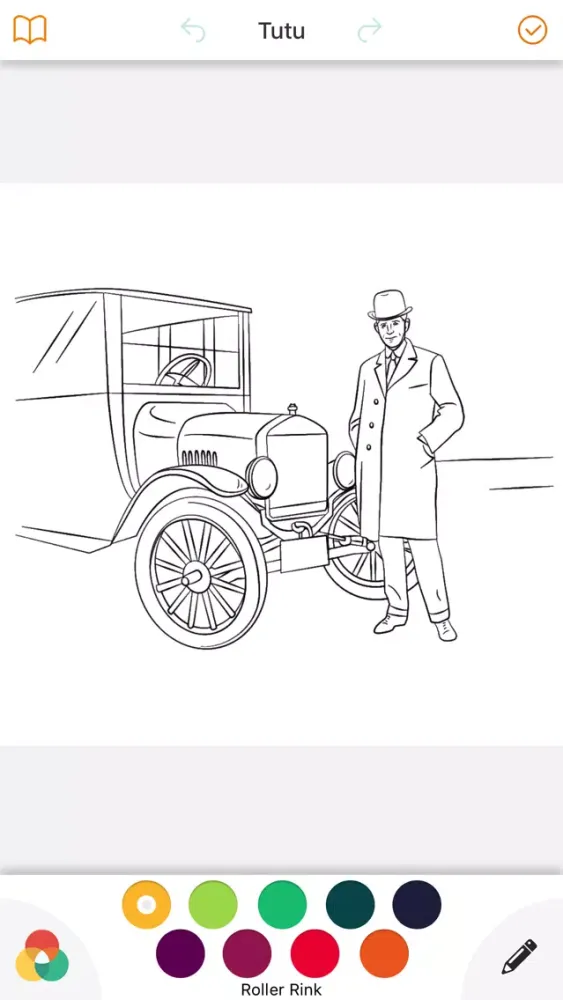 Cars Coloring Book Game - Enjoy And Color Your Day应用截图