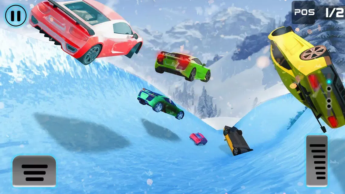 صور Frozen Water Slide Car driving simulator