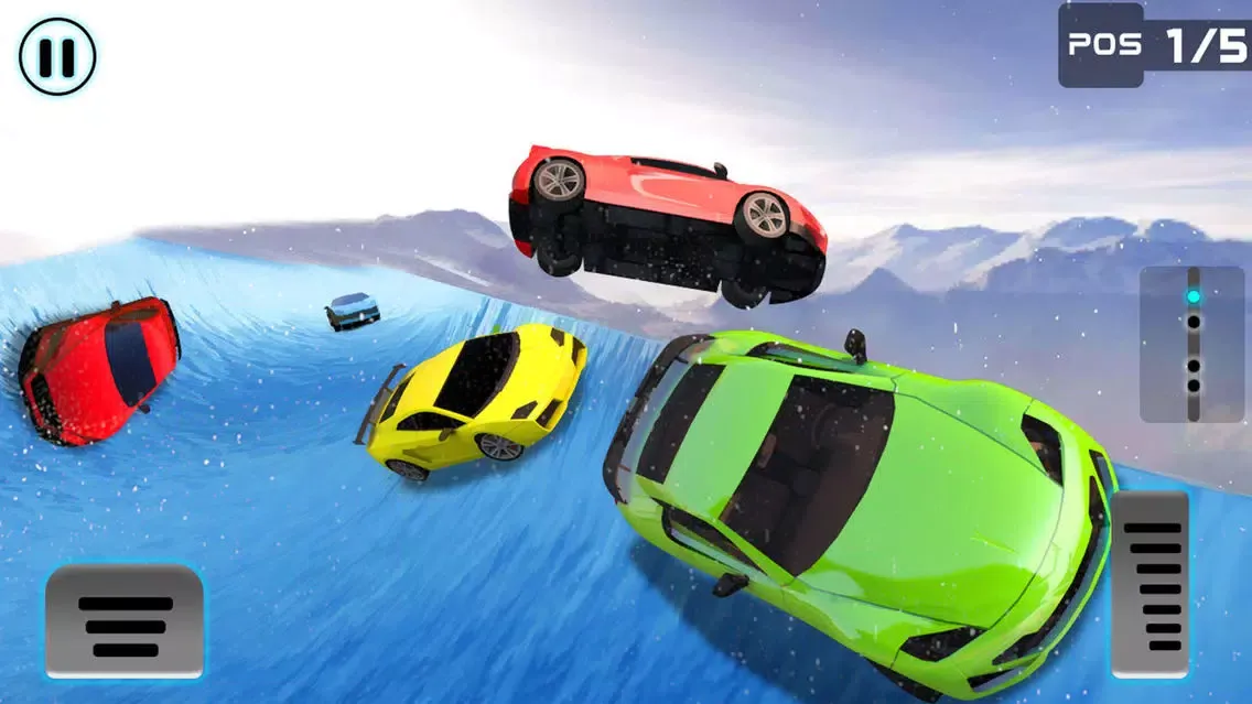 صور Frozen Water Slide Car driving simulator