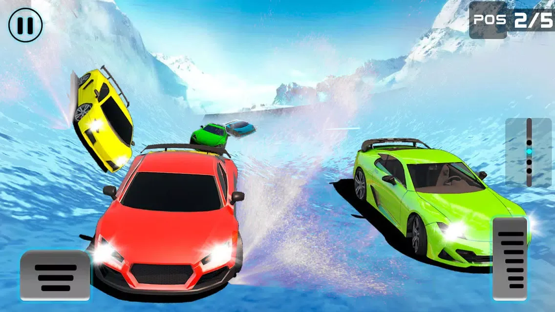 صور Frozen Water Slide Car driving simulator