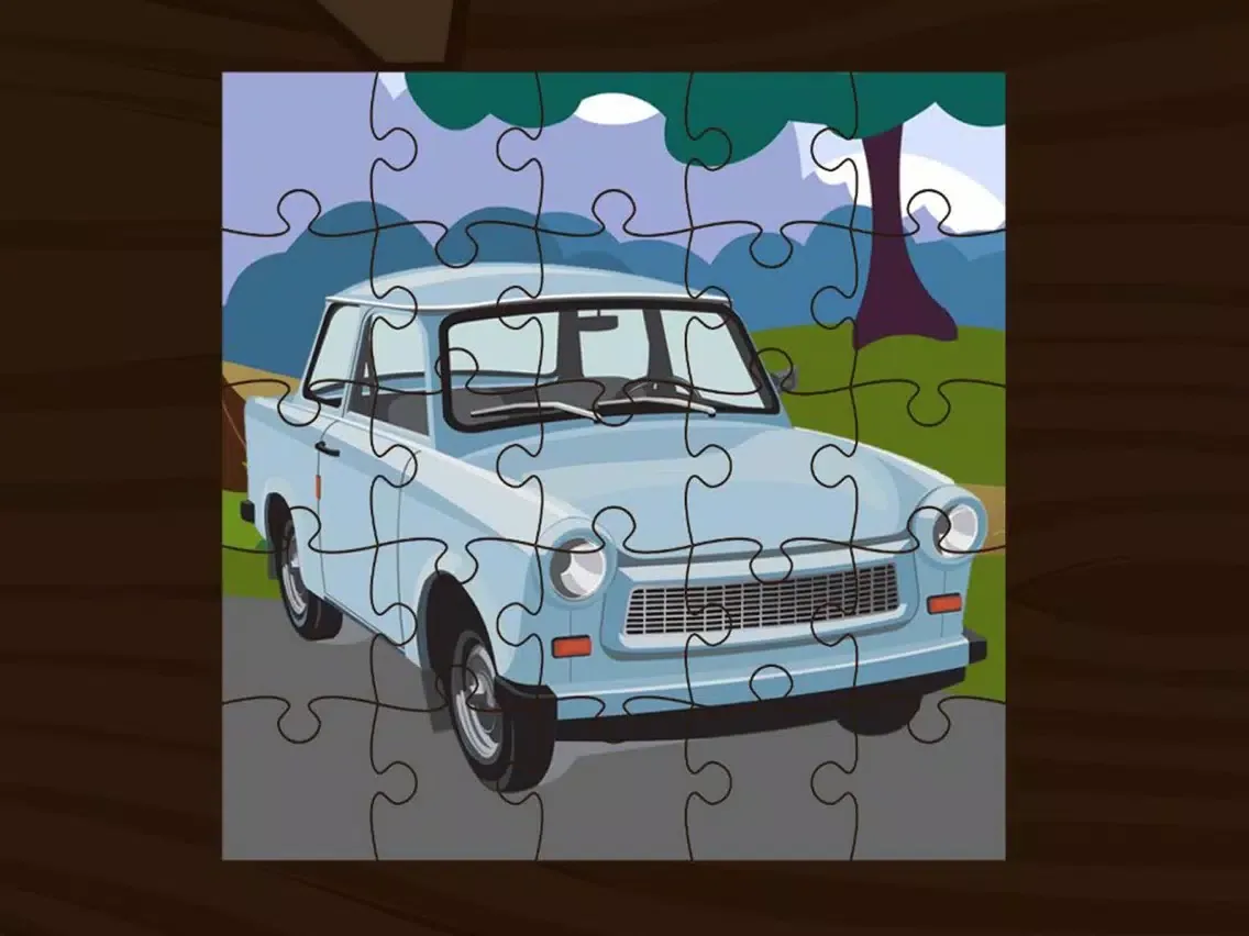 Cars Jigsaw Challenge iPad  سکرین شاٹس