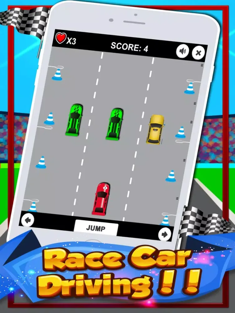 تصاویر Race Cars! Car Racing Games for Kids Toddlers iPad 