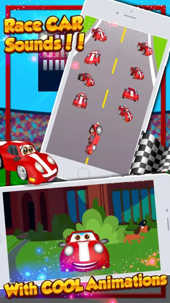 تصاویر Race Cars! Car Racing Games for Kids Toddlers