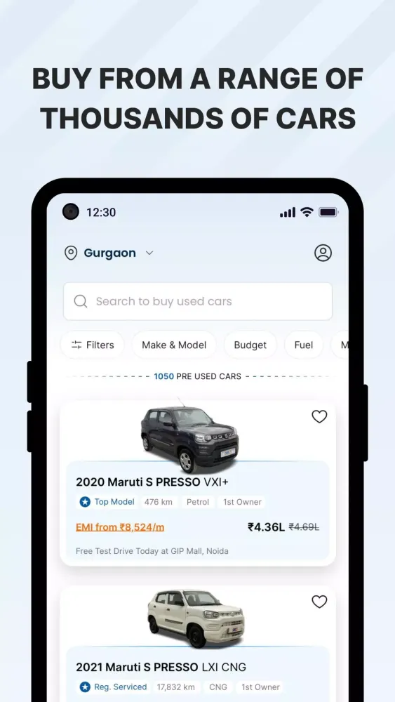 CARS24®: Buy & Sell Used Cars 스크린샷