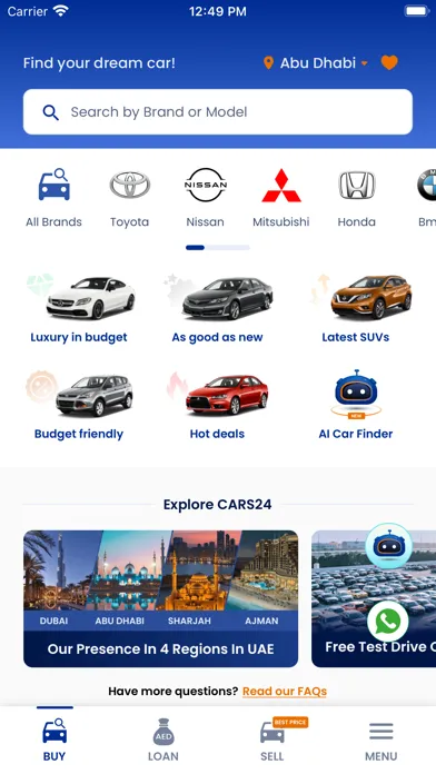 CARS24 UAE | Used Cars in UAE Ekran Görüntüleri