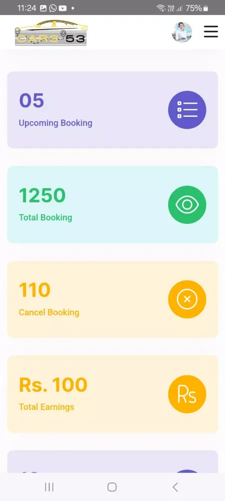 Cars53 - Cab Rental App應用截圖