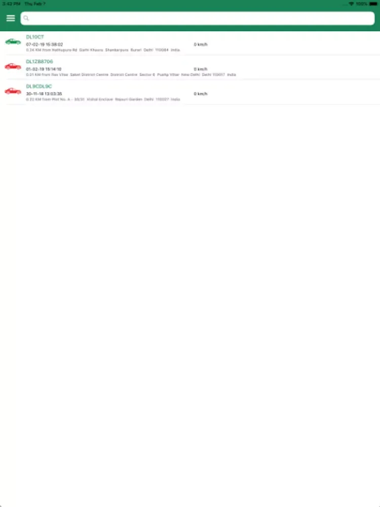 CarSathi iPad  স্ক্রিনশট