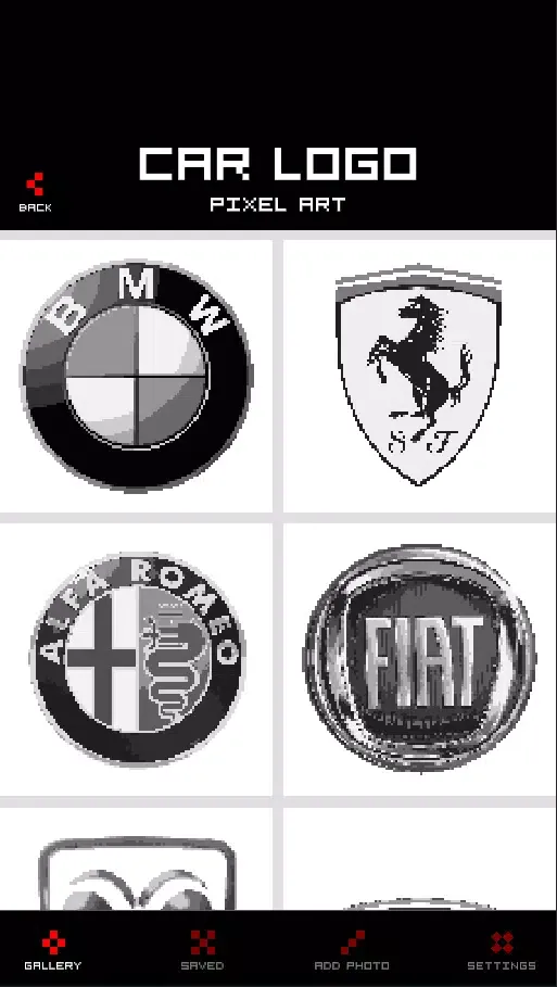 Car Logo Pixel Art - Pixel Car स्क्रीनशॉट
