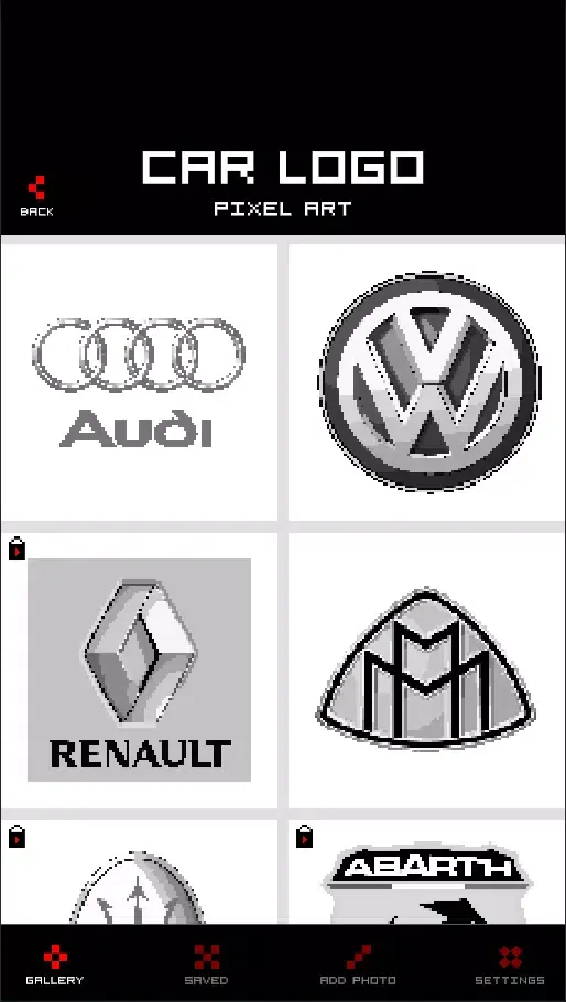 Car Logo Pixel Art - Pixel Car स्क्रीनशॉट