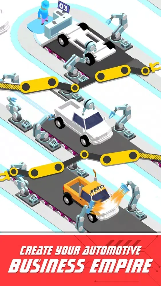 Tangkapan layar Idle Assemble Car