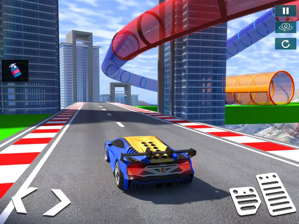 Скриншоты Mega Crazy Car Stunt Master iPad 