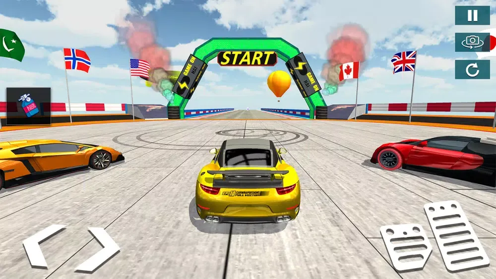Скриншоты Mega Crazy Car Stunt Master