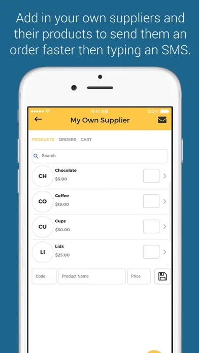 ONEzoo Ordering App スクリーンショット