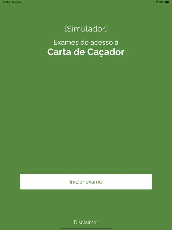 Carta de Caçador | app iPad  Screenshots