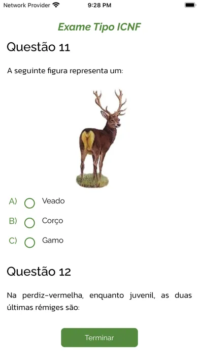 Carta de Caçador | app Screenshots