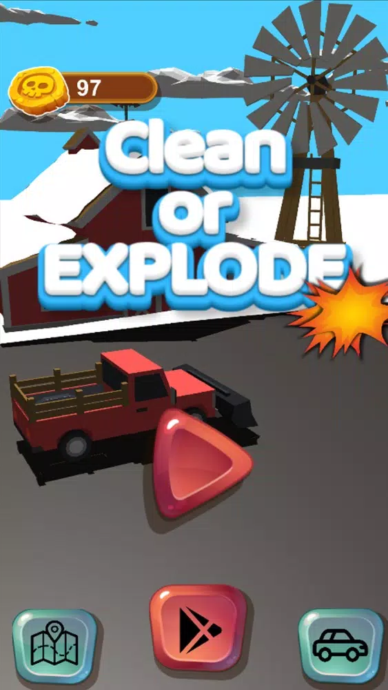 Clean Or Explode سکرین شاٹس
