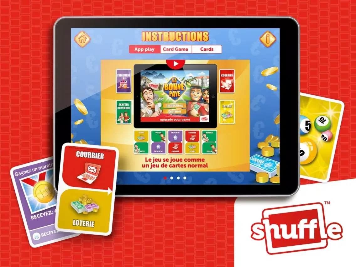 La Bonne Paye by ShuffleCards iPad  Screenshots