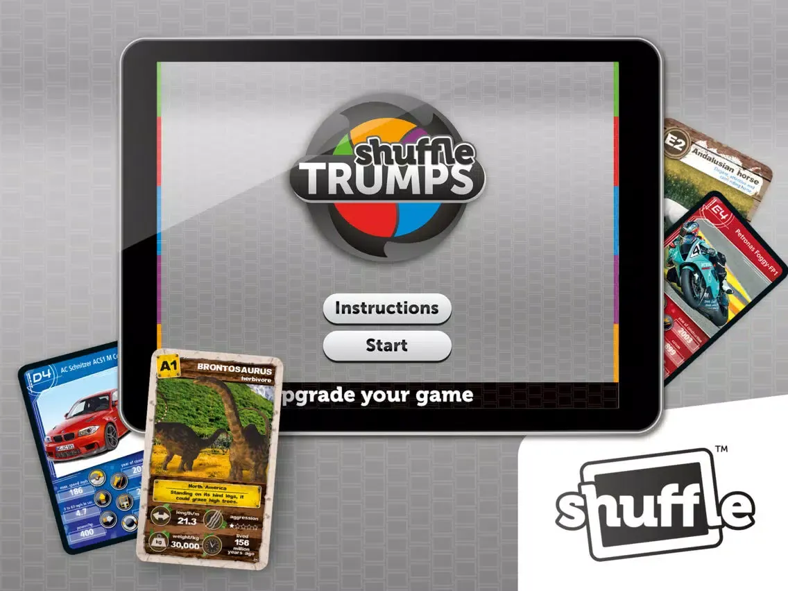 Ảnh chụp màn hình của Trumps by ShuffleCards iPad 