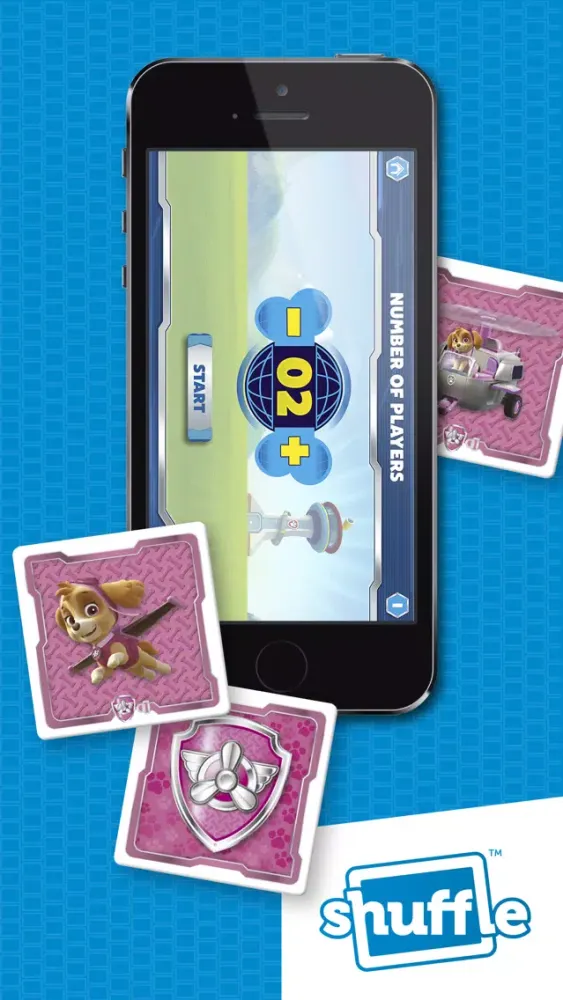 Paw Patrol by ShuffleCards سکرین شاٹس