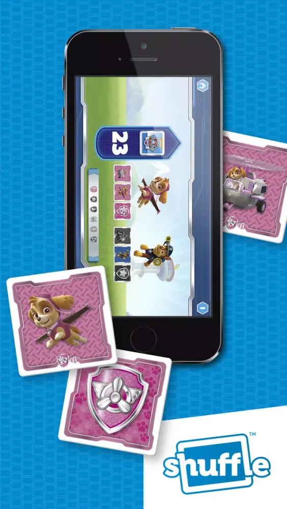 Paw Patrol by ShuffleCards سکرین شاٹس