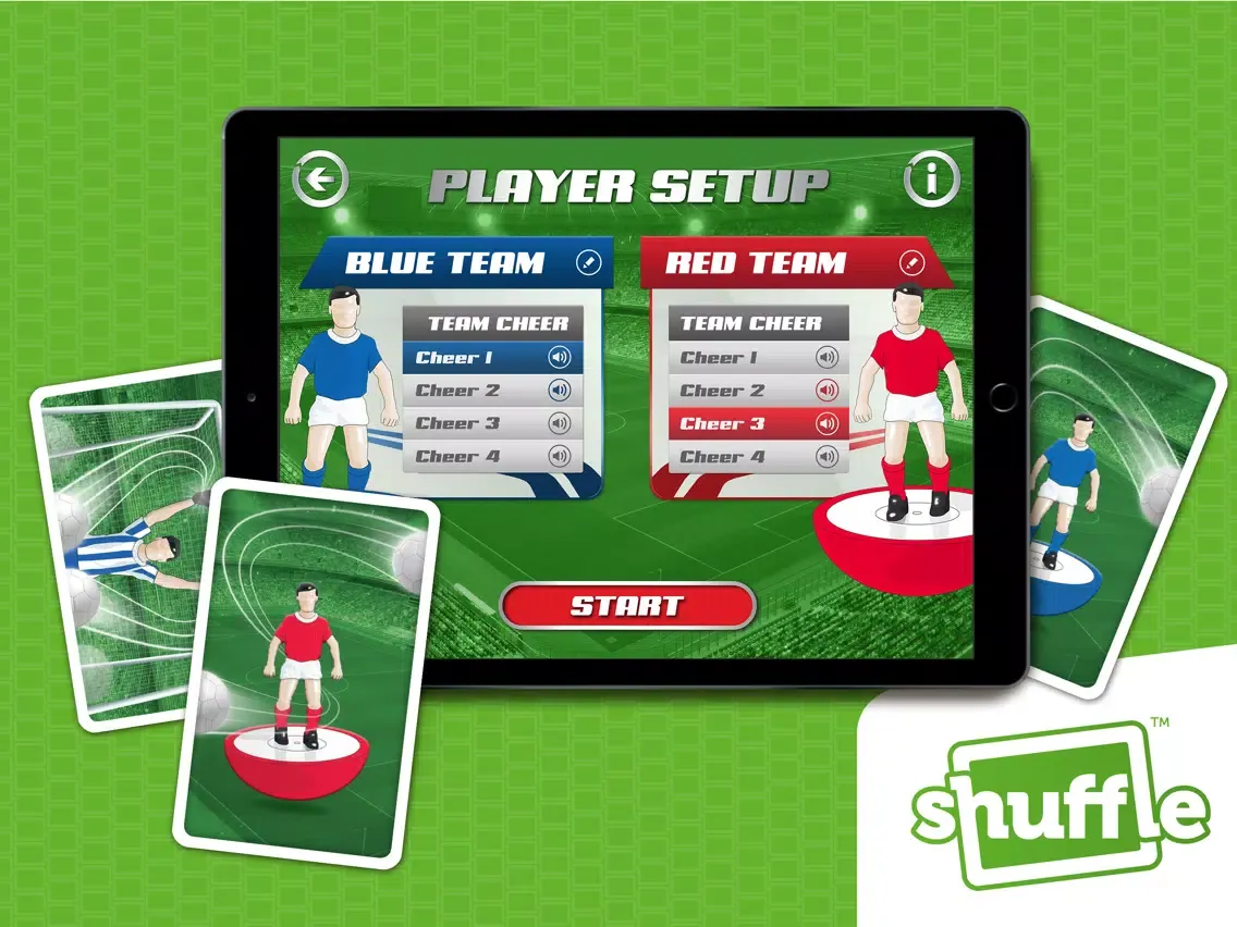 تصاویر Subbuteo by ShuffleCards iPad 