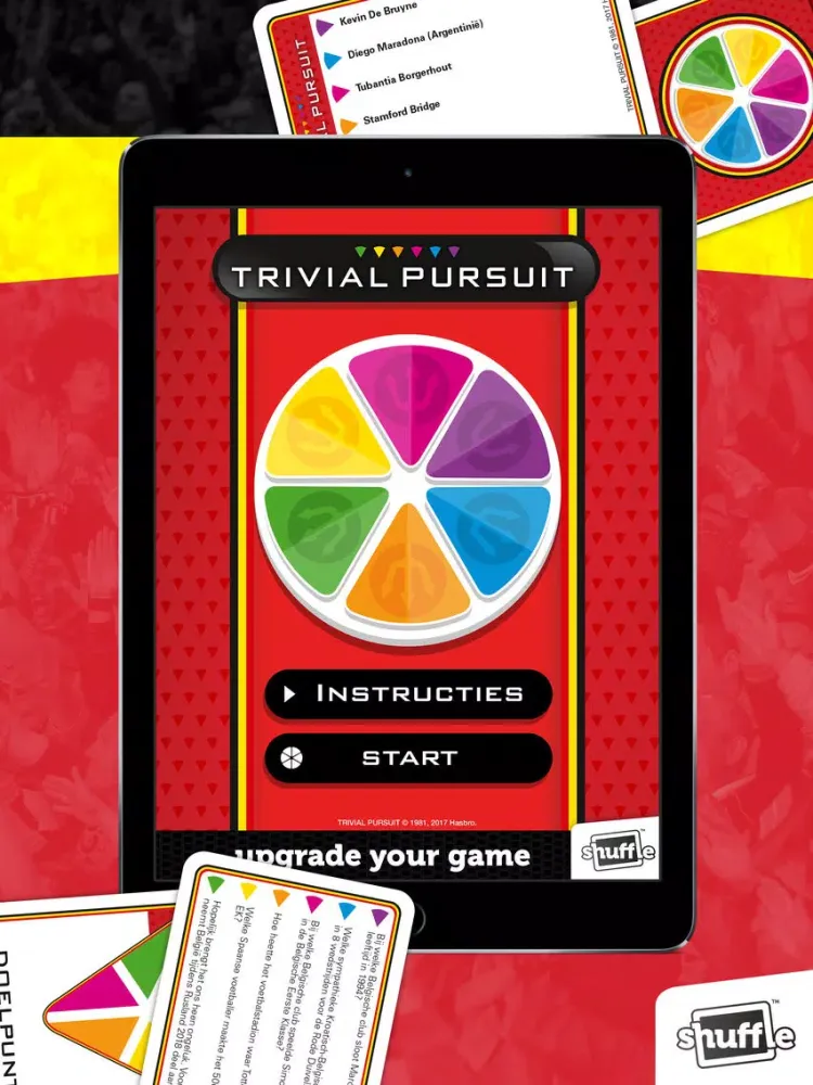 Trivial Pursuit BRD by Shuffle iPad  Screenshots