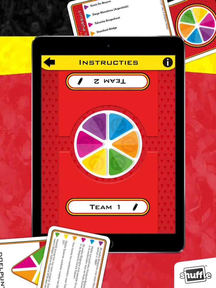 Trivial Pursuit BRD by Shuffle iPad  Screenshots
