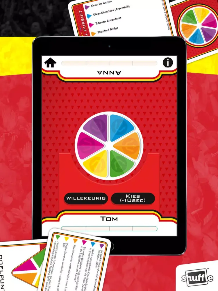 Trivial Pursuit BRD by Shuffle iPad  Screenshots