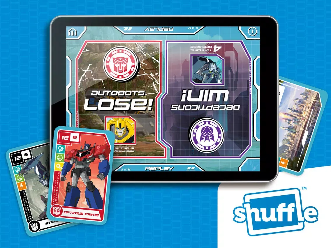 Transformers RID by ShuffleCards iPad 应用截图