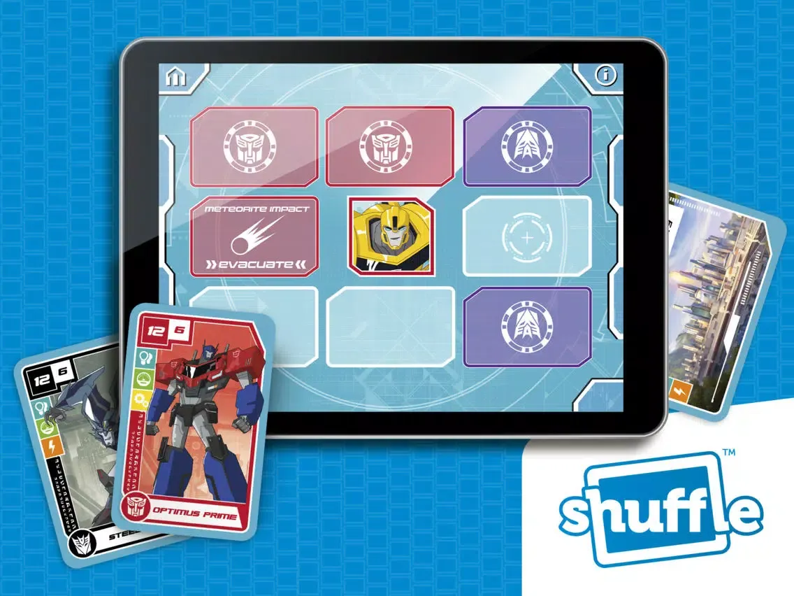 Transformers RID by ShuffleCards iPad 应用截图
