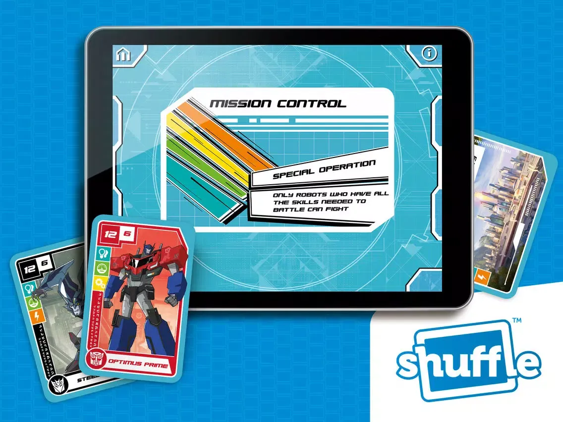 Transformers RID by ShuffleCards iPad 应用截图