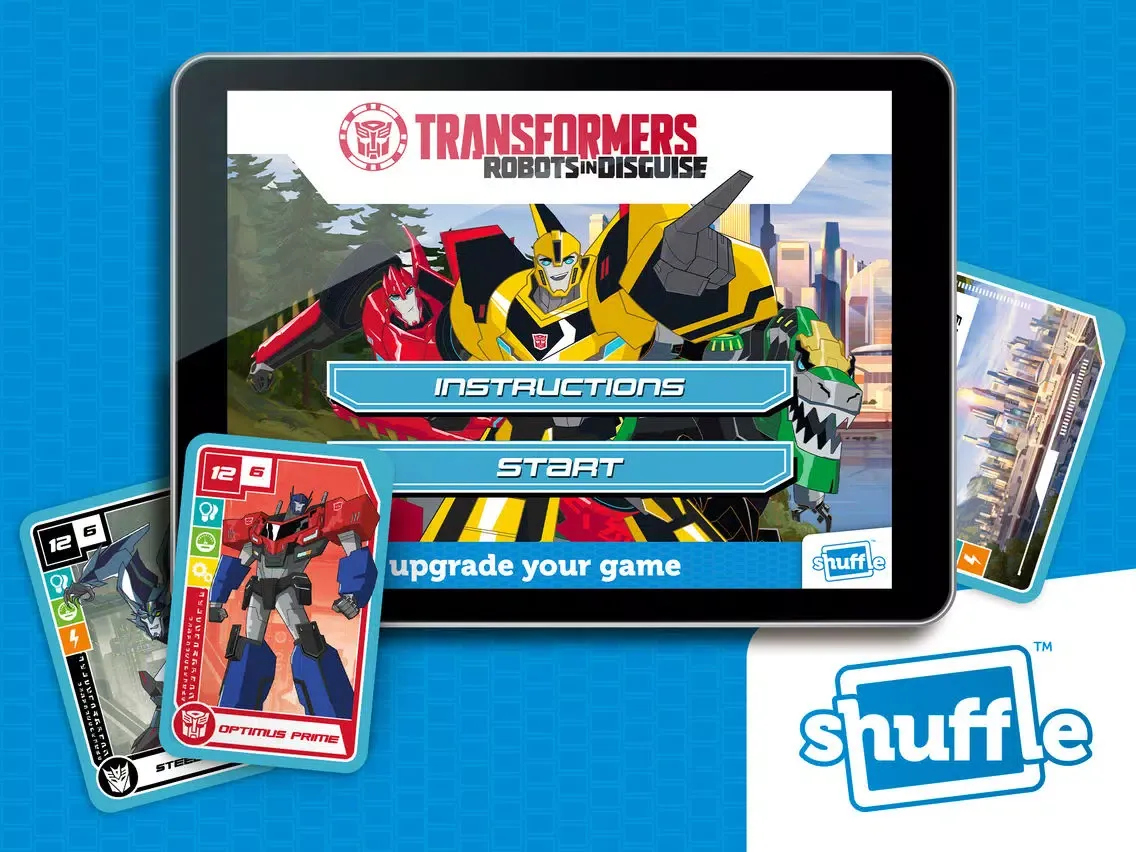 Transformers RID by ShuffleCards iPad 应用截图