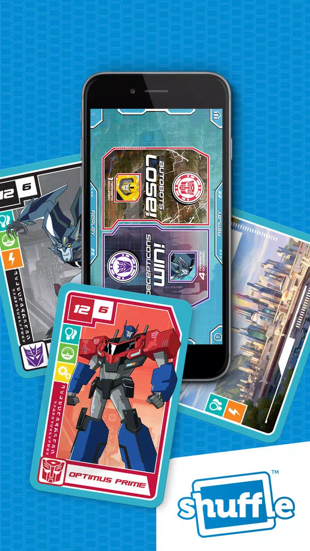 Capturas de tela do Transformers RID by ShuffleCards