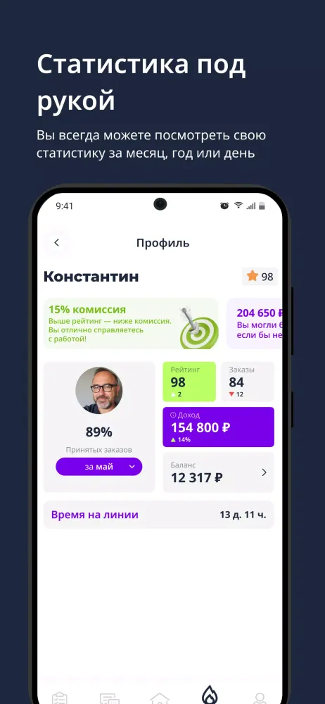 CarTaxi для партнеров Ekran Görüntüleri