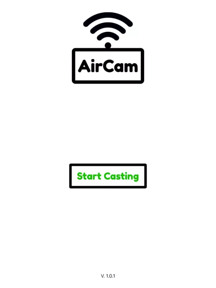 Zrzuty ekranu AirCam - Camera meets TV iPad 