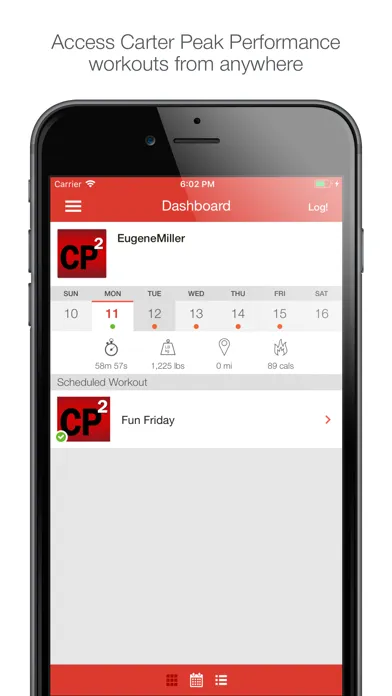 Carter Peak Performance স্ক্রিনশট