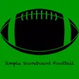 Simple Scoreboard for Football