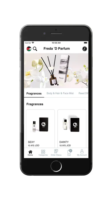 Tangkapan layar Freda D Parfum