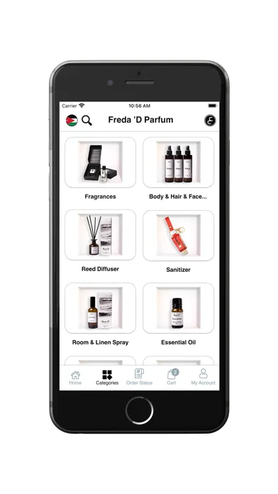 Tangkapan layar Freda D Parfum
