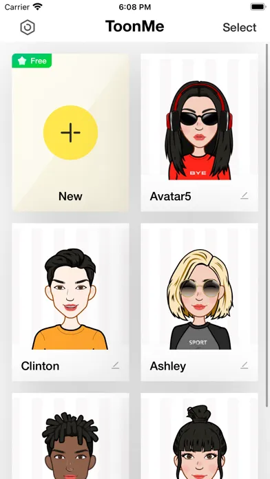 Zrzuty ekranu New Profile Pic Maker - ToonMe